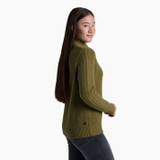 Kuhl Women's Fireside Henley Sweater - Lichen Kuhl Women's Fireside Henley Sweater - Lichen