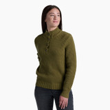 Kuhl Women's Fireside Henley Sweater - Lichen Kuhl Women's Fireside Henley Sweater - Lichen