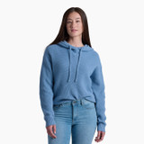 Kuhl Women's Fireside Sweater Hoodie - Neptune Kuhl Women's Fireside Sweater Hoodie - Neptune