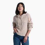 Kuhl Women's Fireside Sweater Hoodie - Natural Kuhl Women's Fireside Sweater Hoodie - Natural
