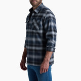Kuhl Men's Dillingr Flannel Long Sleeve Shirt - Iron Grey Kuhl Men's Dillingr Flannel Long Sleeve Shirt - Iron Grey