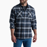 Kuhl Men's Dillingr Flannel Long Sleeve Shirt - Iron Grey Kuhl Men's Dillingr Flannel Long Sleeve Shirt - Iron Grey