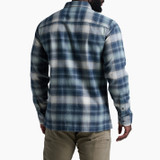 Kuhl Men's Dillingr Flannel Long Sleeve Shirt - Fog Harbor Kuhl Men's Dillingr Flannel Long Sleeve Shirt - Fog Harbor