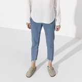 Birkenstock Unisex Boston Soft Footbed Taupe Suede Leather Clog