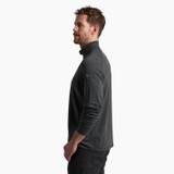 Kuhl Men's Influx 1/4 Zip Fleece - Carbon Kuhl Men's Influx 1/4 Zip Fleece - Carbon