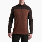 Kuhl Men's Ryzer 1/4 Zip Fleece - Rustic Brick Kuhl Men's Ryzer 1/4 Zip Fleece - Rustic Brick