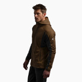 Kuhl Men's Reactiv Grid Full Zip Hoodie - Burnt Orange Kuhl Men's Reactiv Grid Full Zip Hoodie - Burnt Orange
