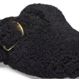 Birkenstock Women's Boston Big Buckle Black Gold Clog