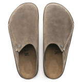 Birkenstock Zermatt 365 Clog – Grey Taupe Suede Leather – Men’s