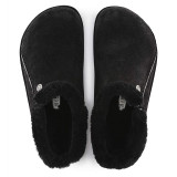 Birkenstock Men's Zermatt Black Premium Suede Clog