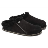 Birkenstock Men's Zermatt Black Premium Suede Clog