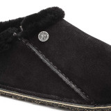Birkenstock Zermatt Clog – Black Premium Suede Leather – Men’s