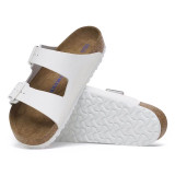 Birkenstock Arizona Soft Footbed Sandal – White Leather – Women’s