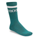 Birkenstock Cotton crew Stripe Retro Green Eggshell Socks