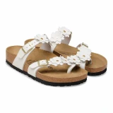 Birkenstock Mayari Flower Sandal – White – Women's