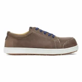 Birkenstock QS 500 Steel Toe Shoe  – Brown Oiled Nubuck Leather   – Men's