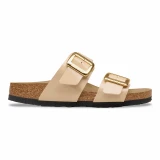 Birkenstock Sydney Luxe Sandal – Birko Flor Patent Sand – Women’s