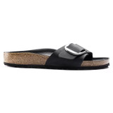 Birkenstock Madrid Big Buckle Sandal – Black Oiled Leather – Women’s