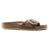 Birkenstock Madrid Big Buckle Sandal – Cognac Oiled Leather – Women’s