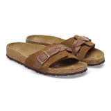 Birkenstock Women's Oita Braided Mink Suede Sandal