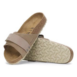 Birkenstock Women's Oita Modern Taupe Suede Leather Sandal