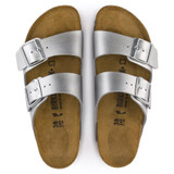 Birkenstock Arizona Sandal – Birko-Flor Silver – Women’s