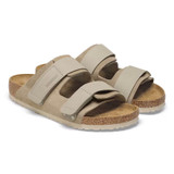 Birkenstock Uji Sandal – Taupe Nubuck-Suede Leather – Unisex