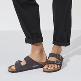 Birkenstock Arizona Vegan – Men’s Sandal – Desert Dust Black