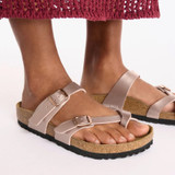 Birkenstock Mayari Sandal – Copper Birko-Flor Leather – Women’s