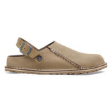 Birkenstock Unisex Lutry Premium Gray Taupe Suede Leather Clog