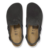 Birkenstock Unisex Tokio II Black Suede Leather Clog