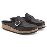 Birkenstock Buckley Clog – Black Oiled Leather – Women’s