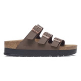 Birkenstock Florida Sandal – PAP Flex Platform Nubuck Mocha – Women’s