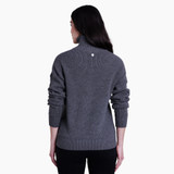 Kuhl Women's Norda 1/4 Zip Sweater - Charcoal