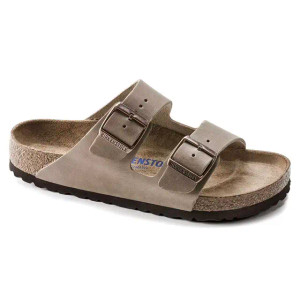 Birkenstock Unisex Arizona Soft Footbed Tobacco Oiled Leather Sandal