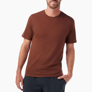 Smartwool Men's Merino Short Sleeve T-Shirt - Sable Brown