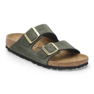 Birkenstock Women's Arizona Thyme Oiled Leather Sandal