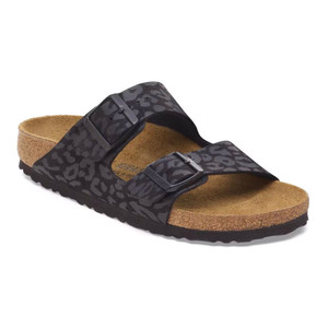 Birkenstock Women's Arizona Leo Black Sandal