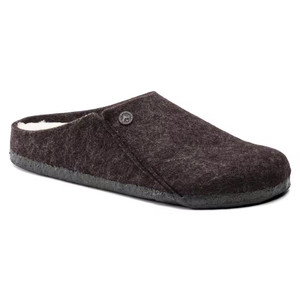 Birkenstock Men's Zermatt Wool Shearling Mocha Clog