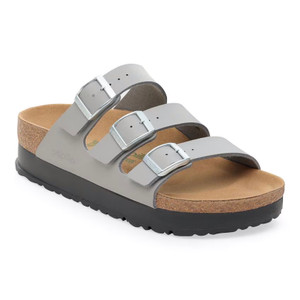 Birkenstock Women's Florida Platform Stone Coin Birko Flor Sandal