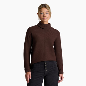 Kuhl Women's Solace Sweater - Coffee Kuhl Women's Solace Sweater - Coffee