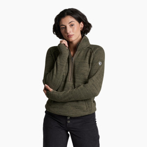 Kuhl Women's Avaline 1/4 Zip Fleece - Vine