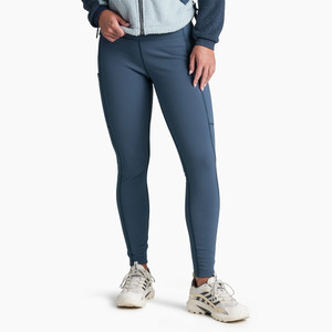 Kuhl Women's Frost Softshell Tight - Metal Blue