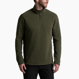 Kuhl Men's Revel 1/4 Zip Fleece - Moss Stone Kuhl Men's Revel 1/4 Zip Fleece - Moss Stone