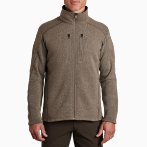 Kuhl Men's Interceptr Fleece Full Zip - Oatmeal Kuhl Men's Interceptr Fleece Full Zip - Oatmeal