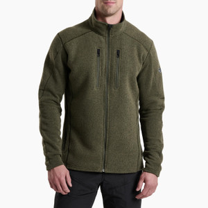 Kuhl Men's Interceptr Full Zip Fleece - Moss Stone Kuhl Men's Interceptr Full Zip Fleece - Moss Stone