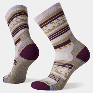 Smartwool Hike Light Cushion Margarita Crew Socks - Puple Eclipse