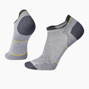 Smartwool Women's Run Zero Cushion Low Ankle Socks - Light Gray Smartwool Women's Run Zero Cushion Low Ankle Socks - Light Gray