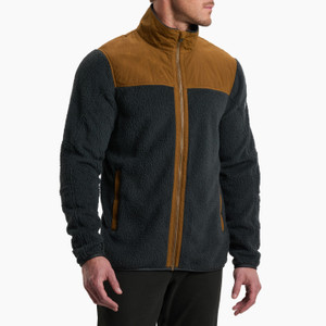 Kuhl Men's Konfluence Fleece Jacket - Onyx/Teak