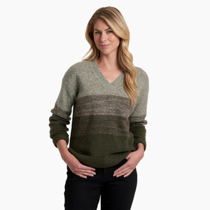 Kuhl Women's Ombre Sweater - Dark Moss